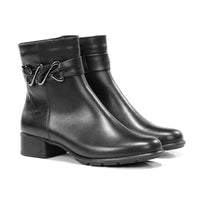 Botín Fluchos Lerin F2561 mujer de piel negro