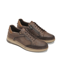 Fluchos F2510 Zapato sport Jeff con cremallera café