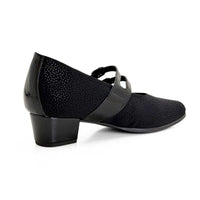 Doctor Cutillas 81755 Zapato salón ancho especial negro mujer