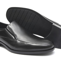 BAERCHI 4682 Mocasín hombre ancho especial negro