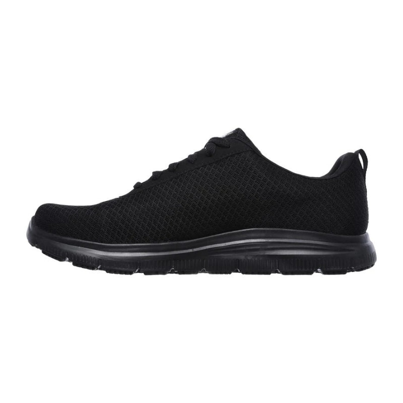 SKECHERS 77125EC Deportivo de trabajo antideslizante negro
