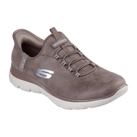 Skechers 150254 Deportivo Slip-Ins con elásticos marrón