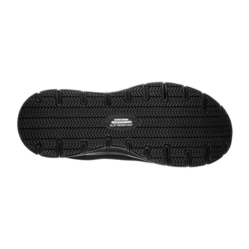 SKECHERS 77125EC Deportivo de trabajo antideslizante negro