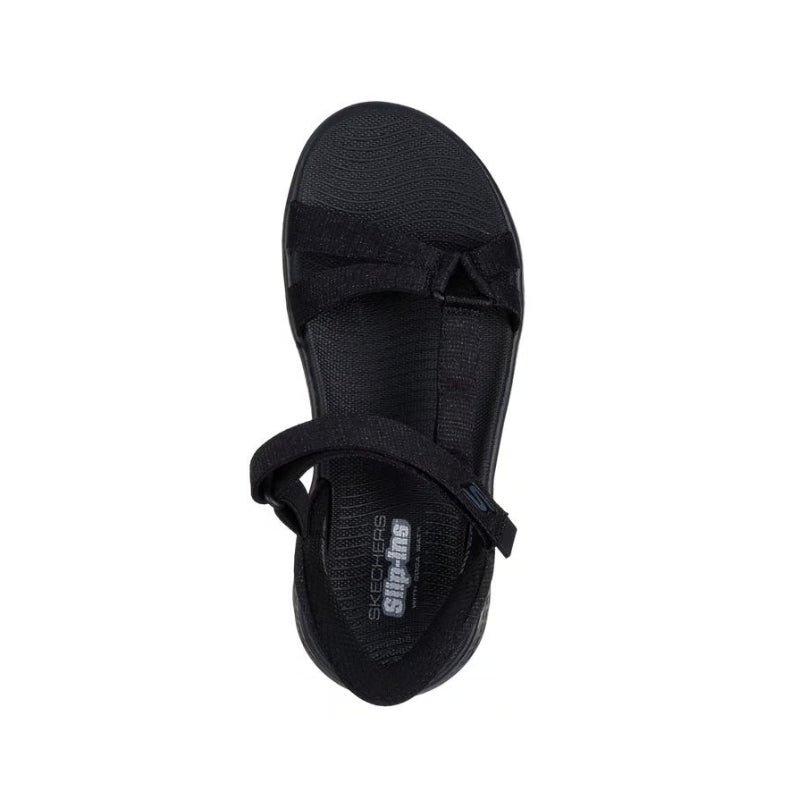 SKECHERS 141481 Sandalia Slip-Ins negro