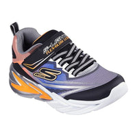 Skechers 400139L-N Zapatilla niño con luces negro plata