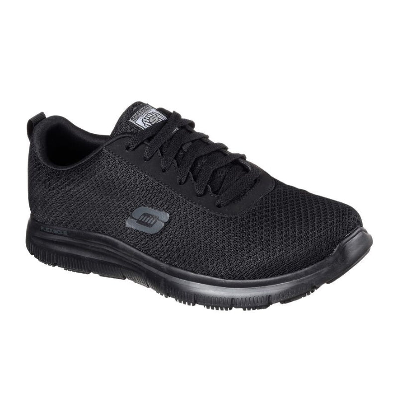 SKECHERS 77125EC Deportivo de trabajo antideslizante negro