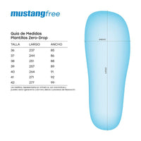 Mustang Free Alask 55468 Botín barefoot negro mujer