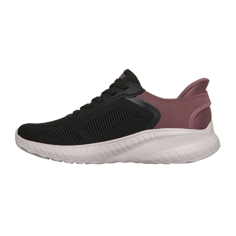 Skechers BOBS Sport Squad Chaos 117497 Deportivo Slip-ins malva negro