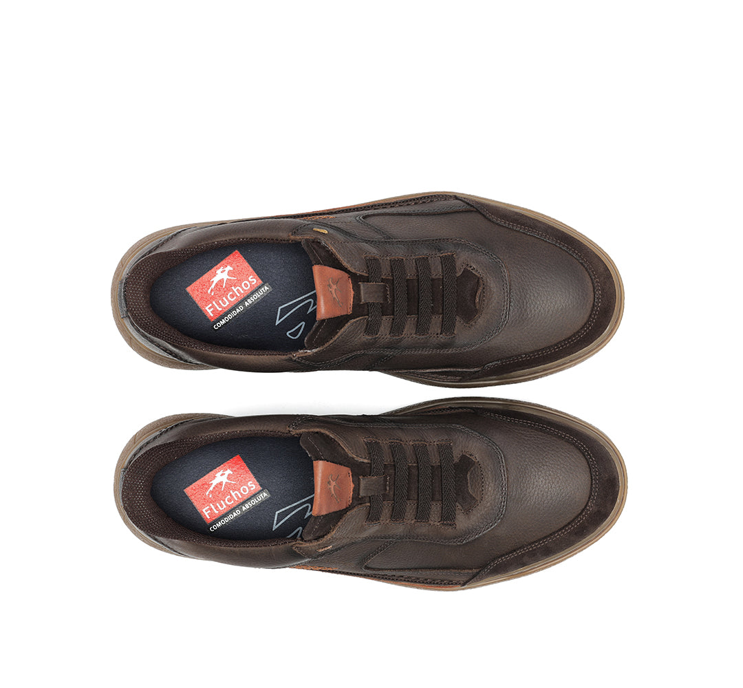 Fluchos Rocky F2253 Deportivo piel marrón hombre