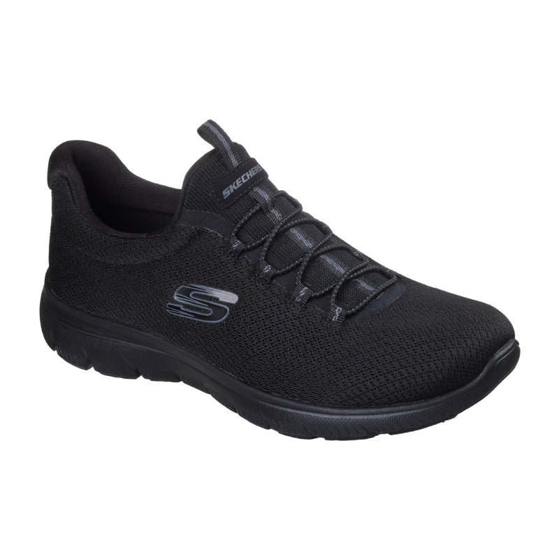 Skechers Summits - Summer Blush 150268 Deportiva negra con elásticos
