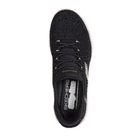Skechers Summits - Brilliant Shine 150273 Deportiva Slip-ins negra con pedrería