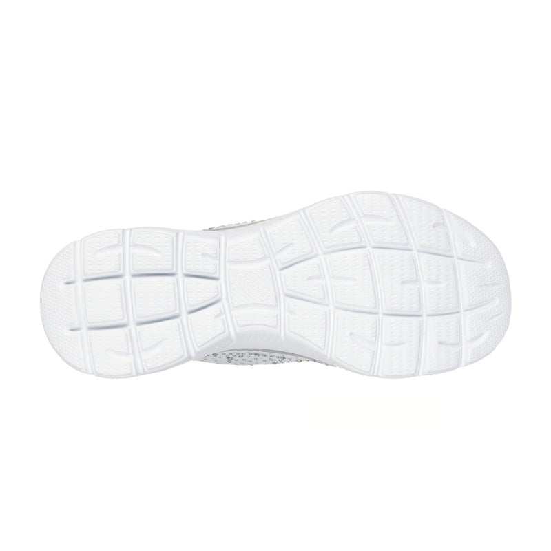 Skechers Summits - Brilliant Shine 150273 Deportiva Slip-ins blanca con pedrería