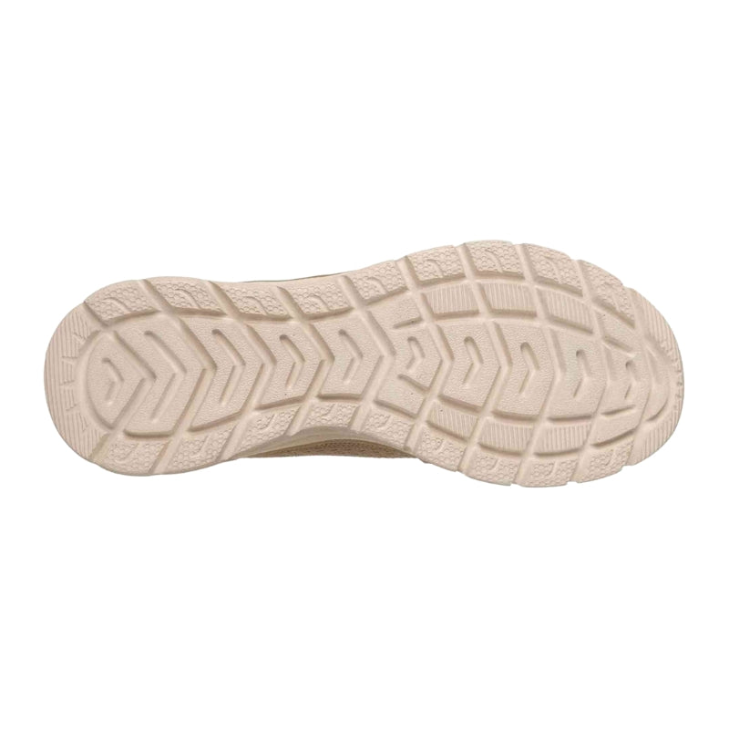 Skechers Fashion Fit 2.0 - Moonlight Glow 150384 Deportiva taupe con cuña
