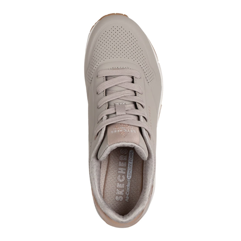 Skechers Uno - Golden Air 177094 Zapatilla taupe con cámara de aire
