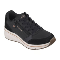 Skechers Billion Flex - Luxe Up 190370 Deportiva negra con cuña