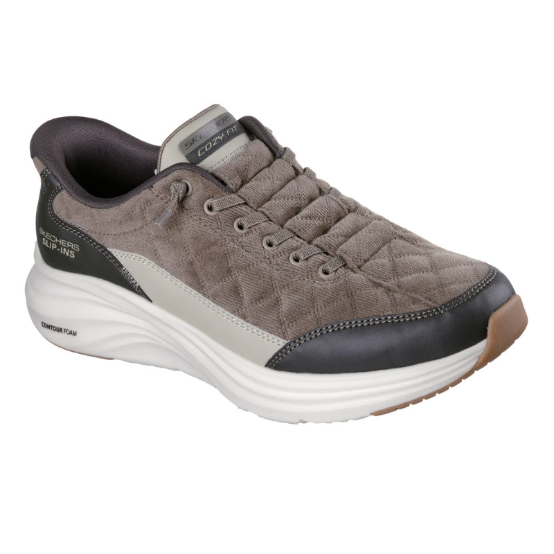 Skechers Contour Foam - Cozy Fit Cordelux 232618 Deportiva Slip-ins oliva