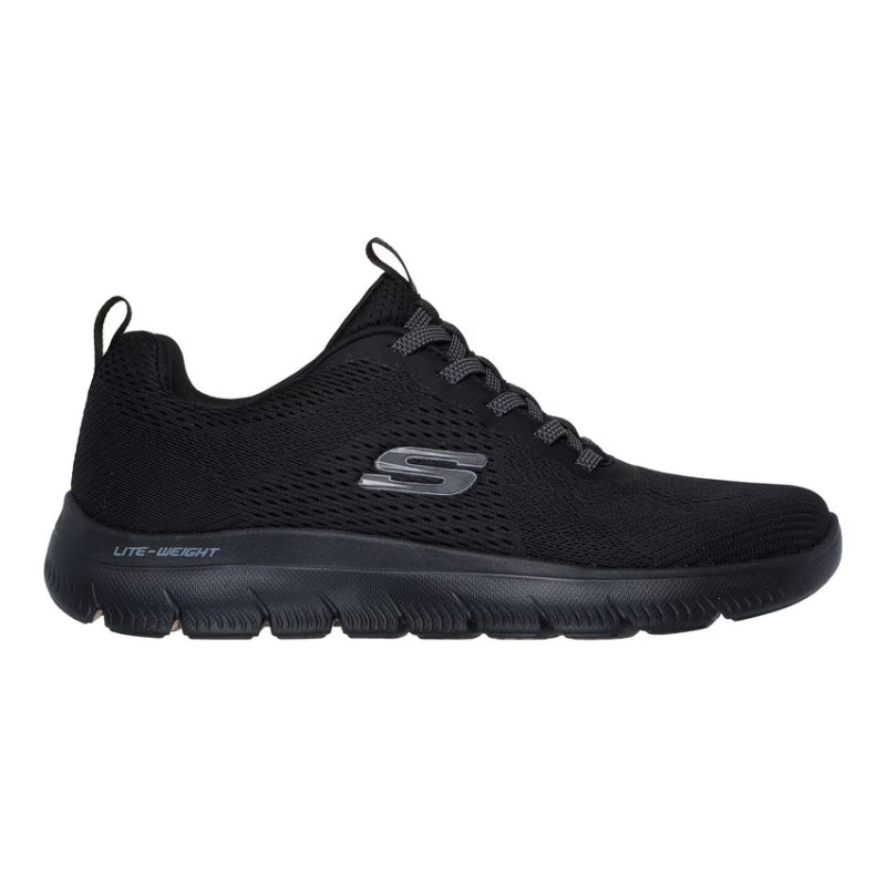 Skechers Summits - Eckler 232963 Deportiva negra con elásticos