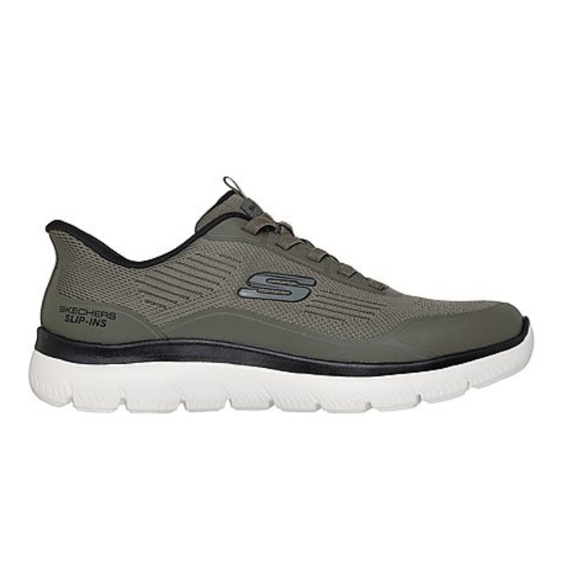 Skechers Summits - Leyter 233047 Deportiva oliva Slip-ins