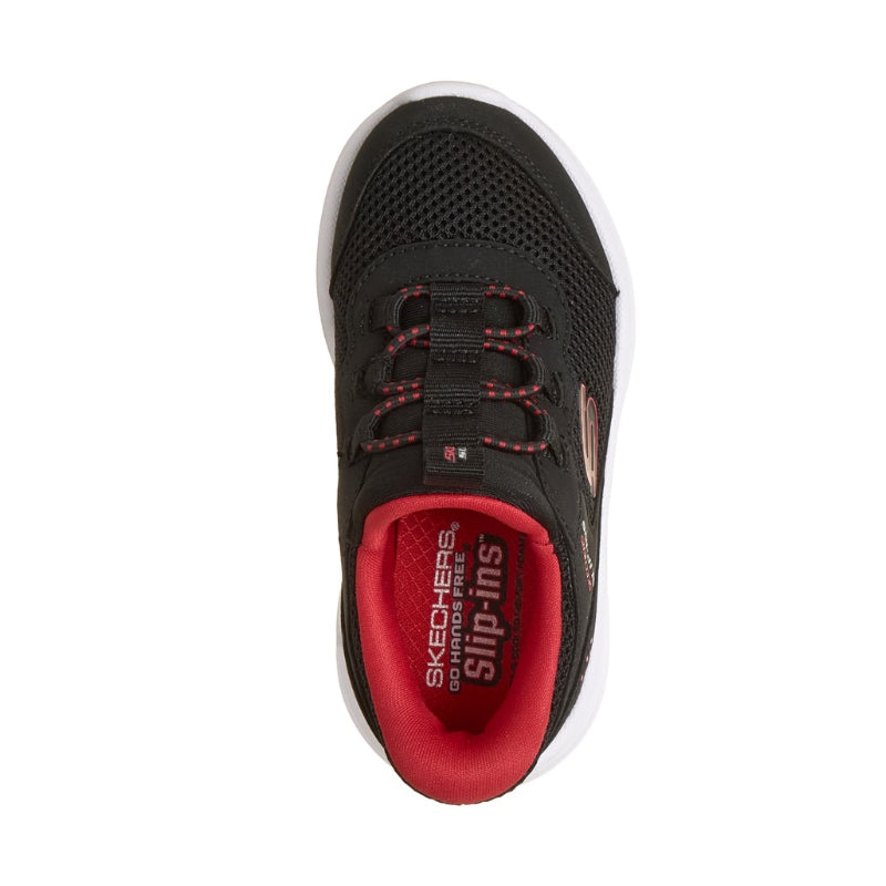 Skechers Bounder Pro 404208N-L Deportiva negra roja Slip-ins