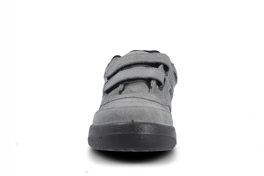 PAREDES DP104 Deportivo serraje con velcro gris