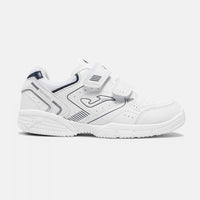 JOMA SCHOOL Deportivo colegial velcros blanco marino