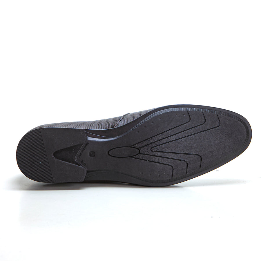 BAERCHI 4940P Zapato de vestir con cordones grabado café.
