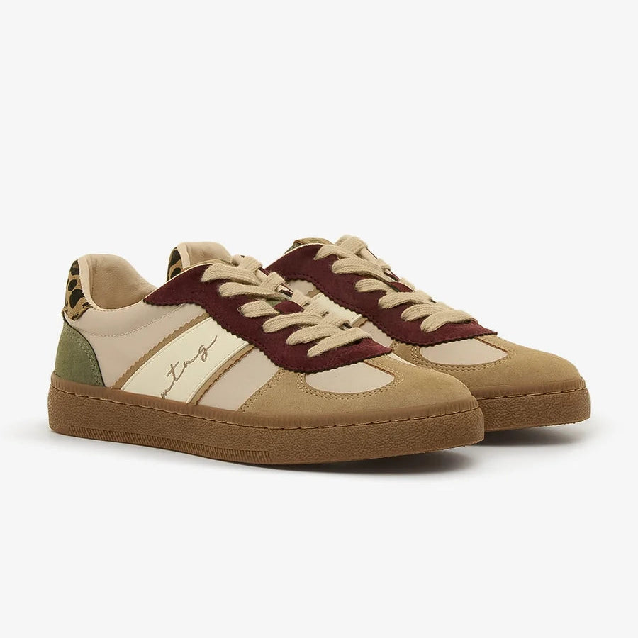 Mustang Roy 60860 Zapatilla casual beige mujer