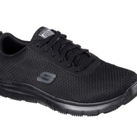 SKECHERS 77125EC Deportivo de trabajo antideslizante negro