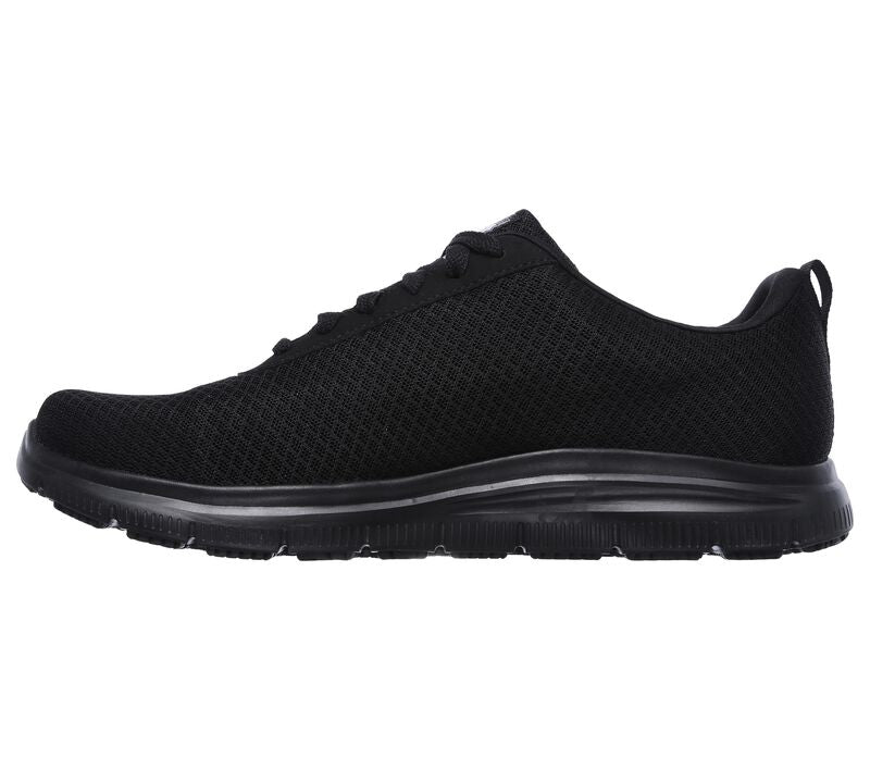 SKECHERS 77125EC Deportivo de trabajo antideslizante negro