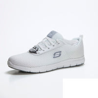 SKECHERS 77210EC Deportivo de trabajo antideslizante blanco