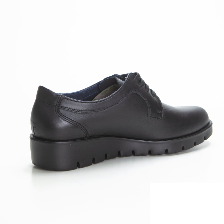 CALLAGHAN 89844 Zapato blucher mujer con cuña negro