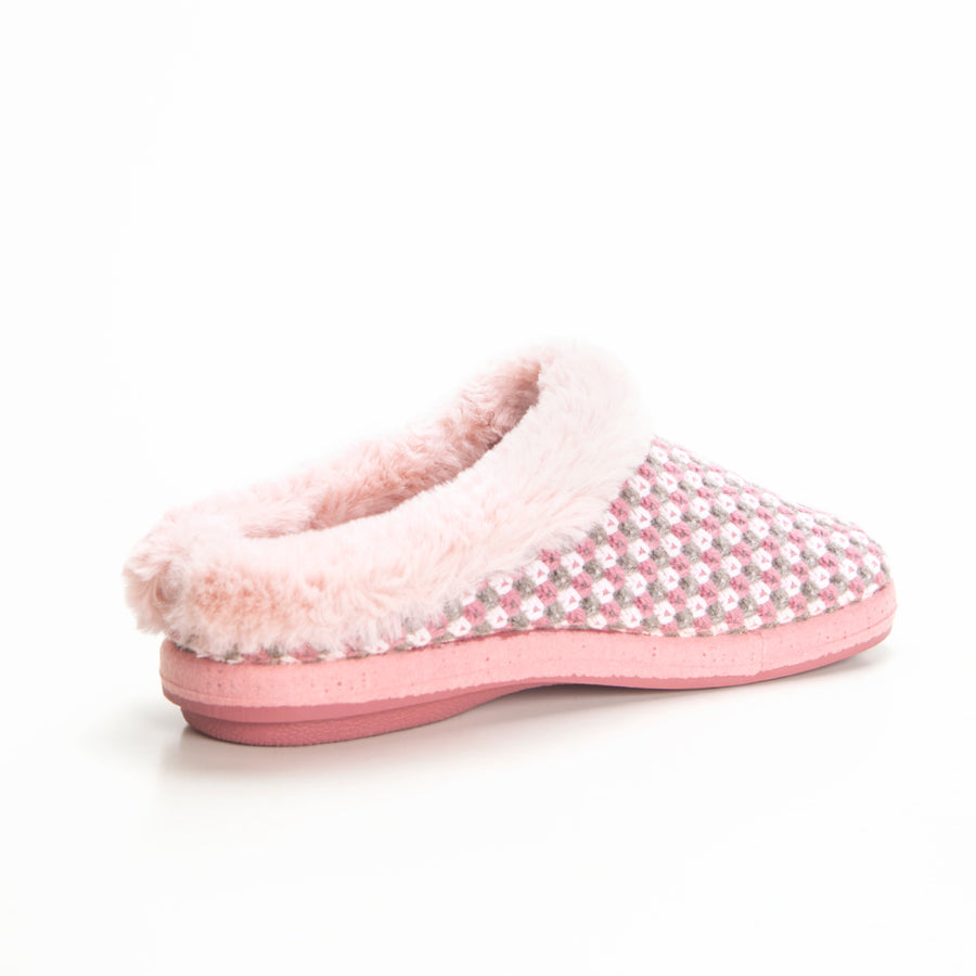 ZAPATILLA DE CASA INVIERNO JASP LANA   SALMON