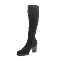 BOTA ALTA ELASTICA NEGRO