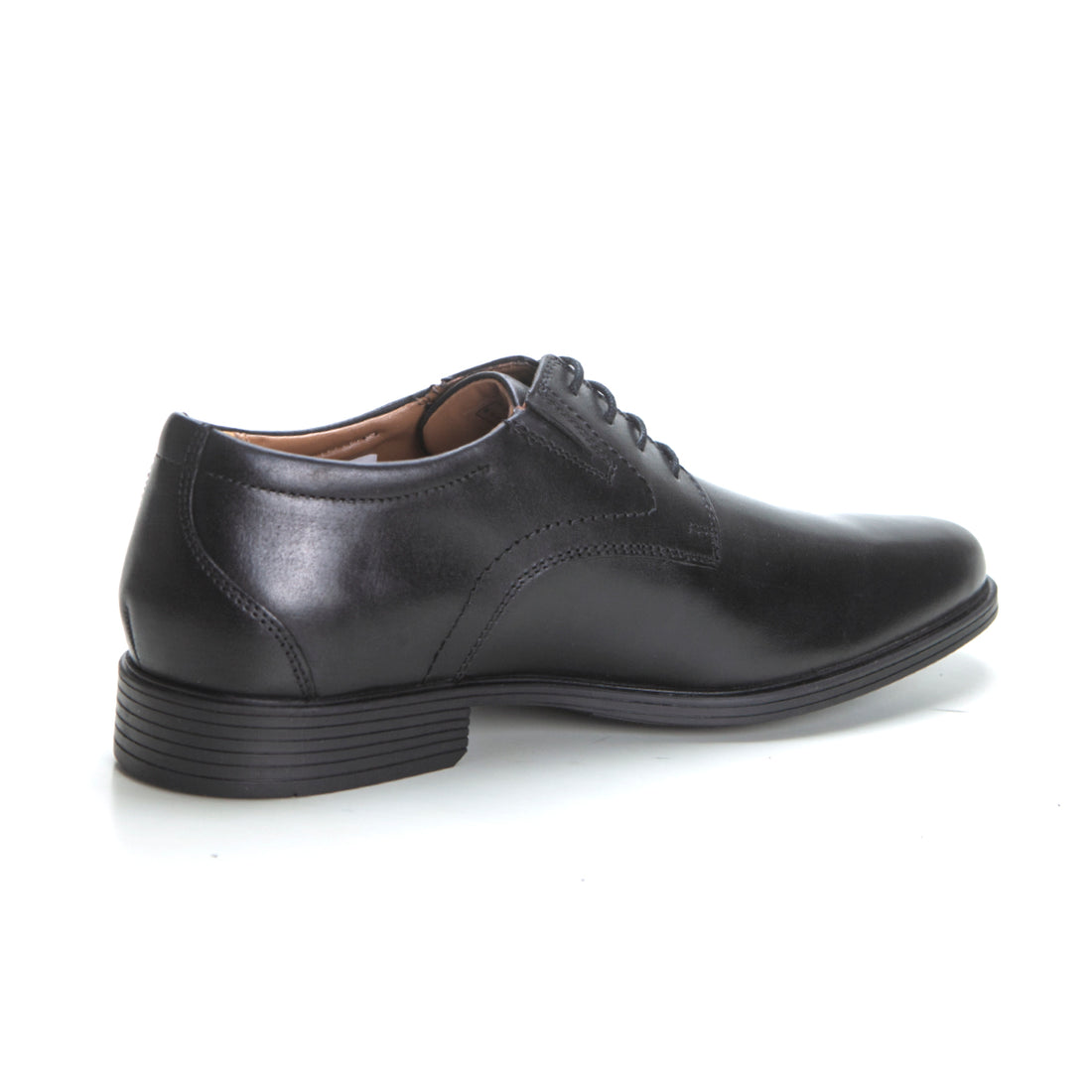 CLARKS WHIDON PLAIN ZAPATO ATADO LISO NEGRO