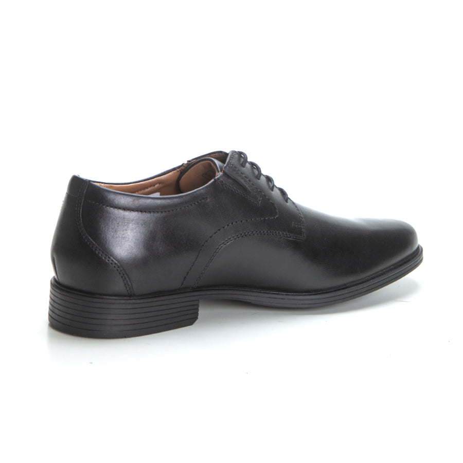 CLARKS WHIDON PLAIN ZAPATO ATADO LISO NEGRO