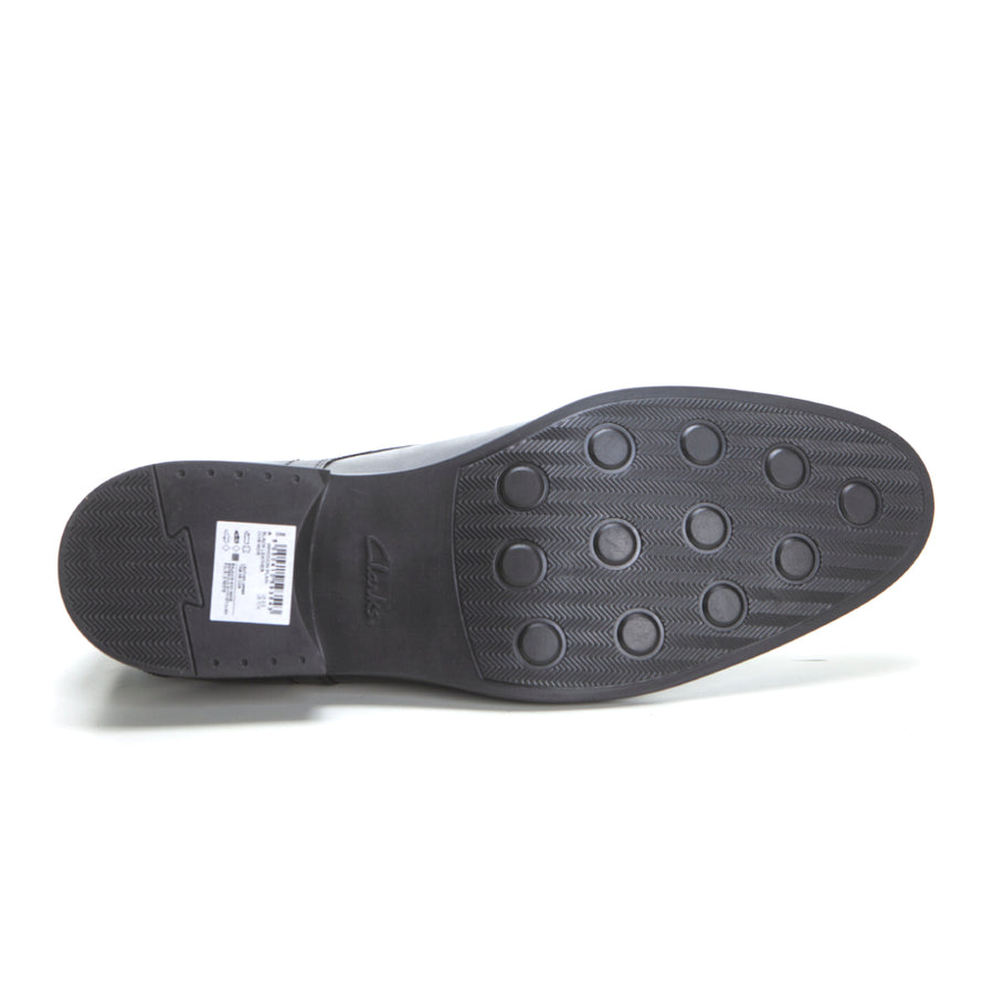 CLARKS WHIDON PLAIN ZAPATO ATADO LISO NEGRO