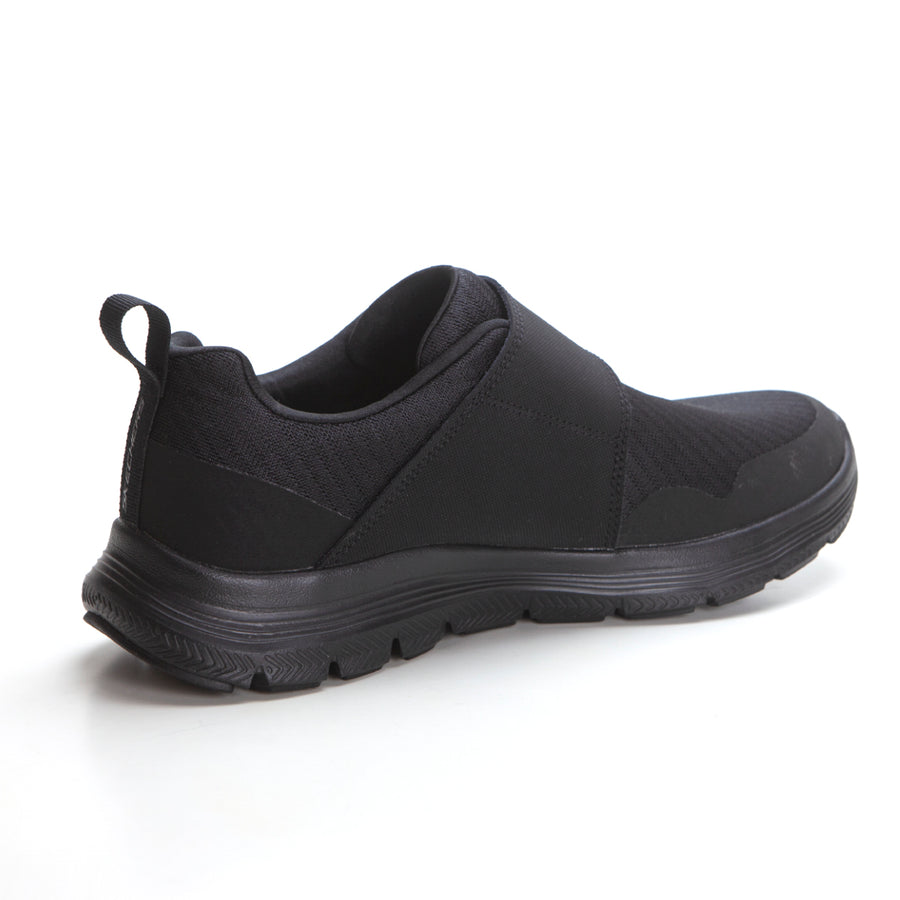 SKECHERS 894159 Deportivo velcro hombre negro.