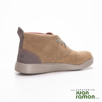 DUDE JO SUEDE BOTIN CORDONES ELASTICOS