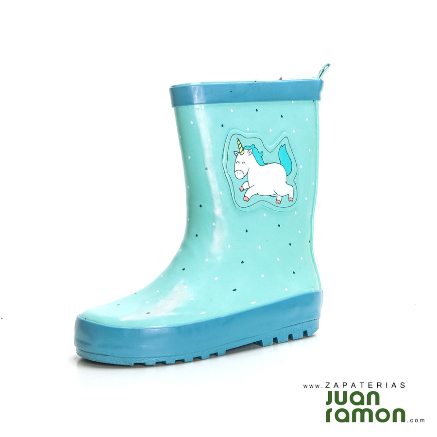 MR. WONDERFUL BOTA AGUA NIÑOS UNICORNIO AQUA