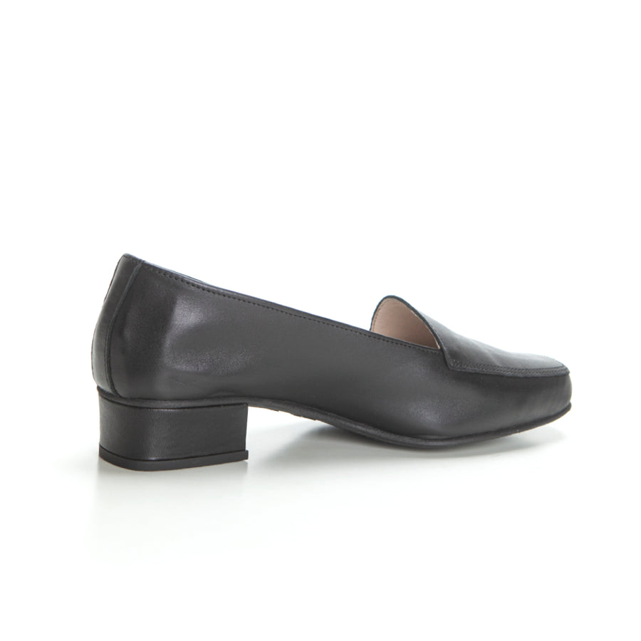 D´CHICAS 181 Mocasín de tacón bajo negro