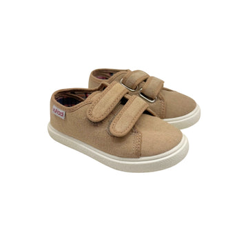 Vul.ladi Zapatilla dos velcros taupe