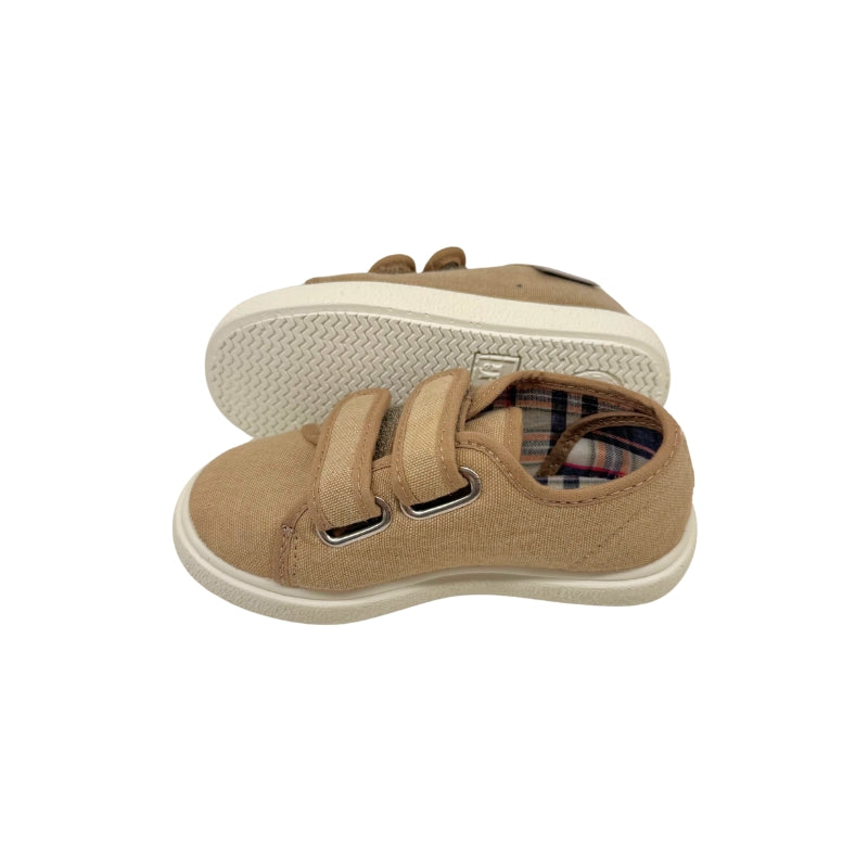 Vul.ladi Zapatilla dos velcros taupe