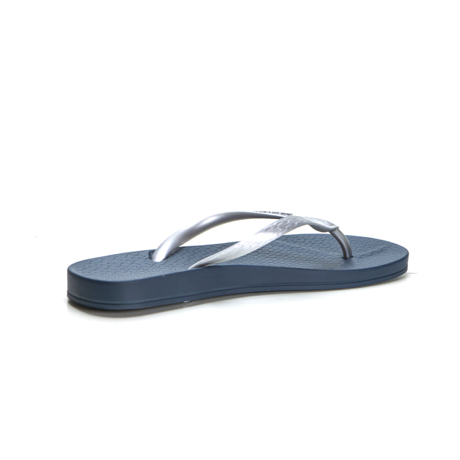Ipanema 81030 Chancla de agua para mujer color azul y plateado