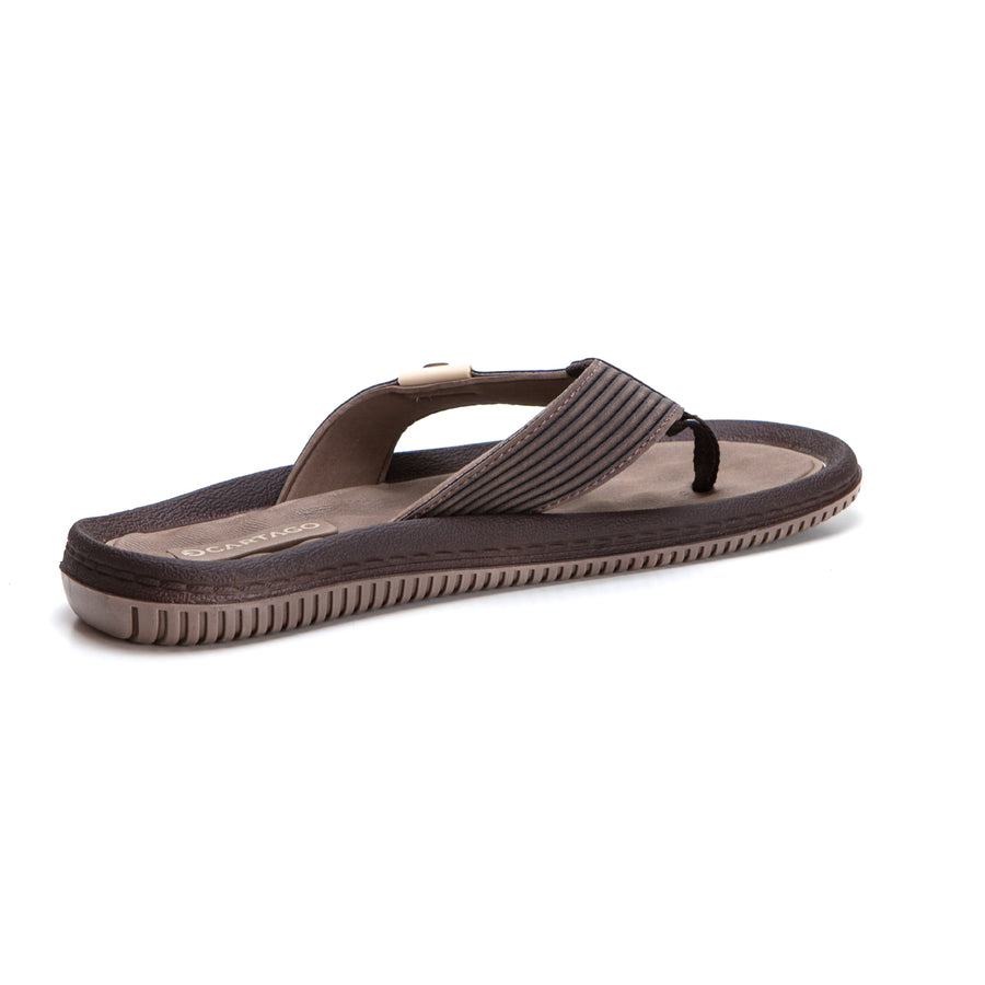 Ipanema Cartago 82614 Chanclas de Playa para Hombre | Sandalias Esclava Cómodas y Estilizadas | Suela de Goma Anatómica |Marrón