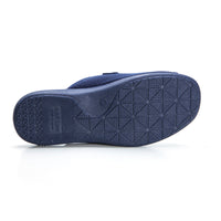 Garzón 6961.127 Zapatilla de estar por casa hombre destalonada  velcro marino