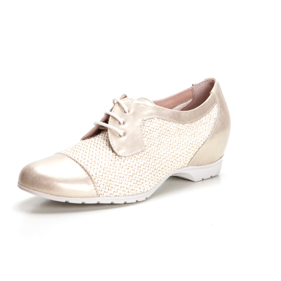 Pitillos 3601 Blucher oro de mujer