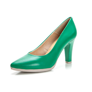 CHAMBY 4330 Zapato de salón confort verde