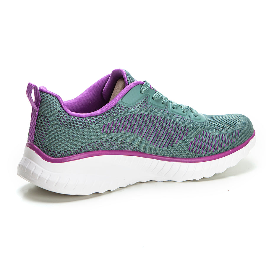 Skechers 117228 Deportivo oliva morado