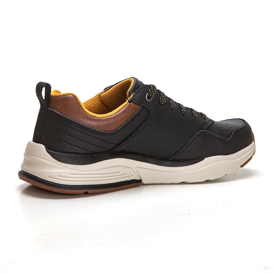 Skechers 66204 Zapato sport con cordones negro