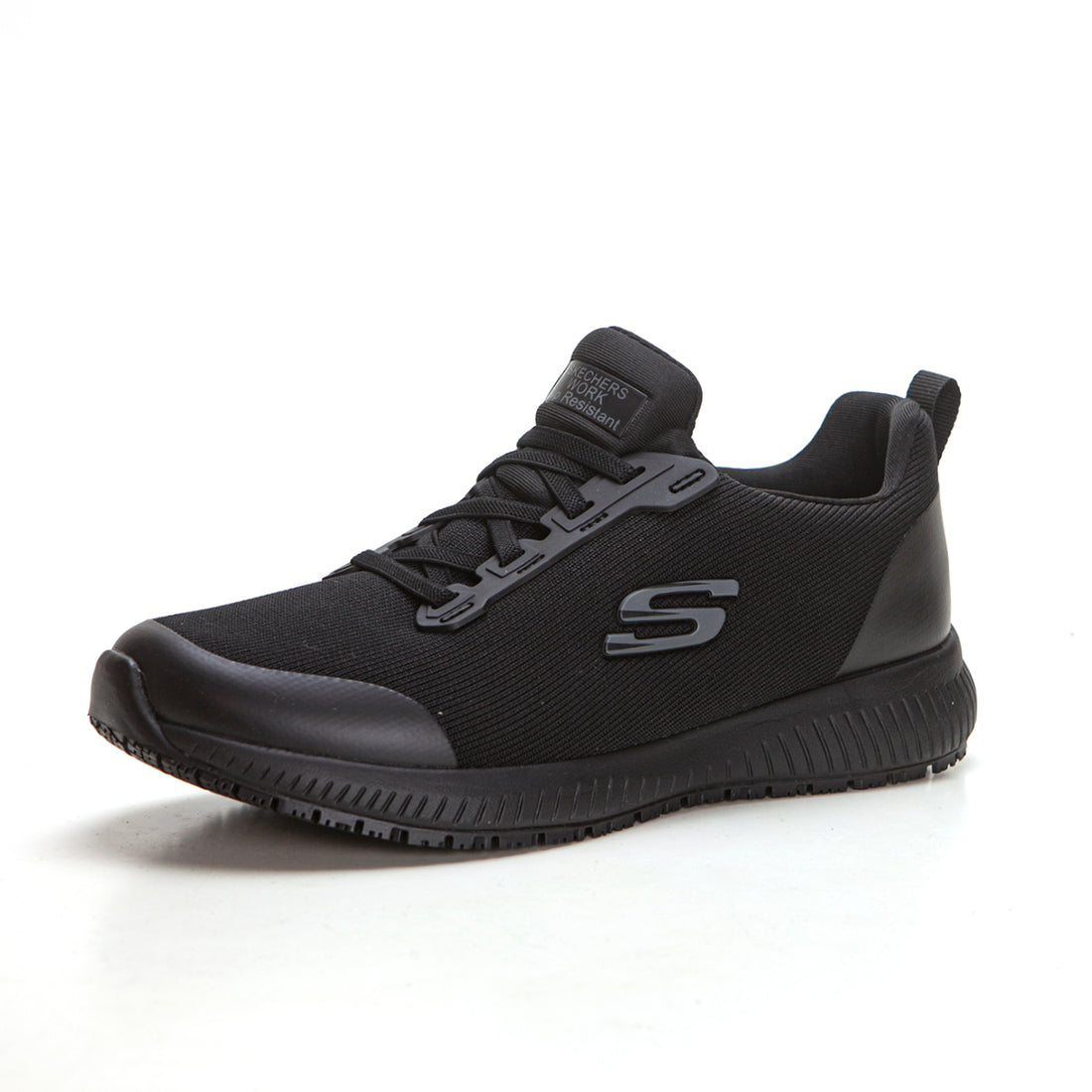 Skechers 77222EC Deportiva trabajo antideslizante negro